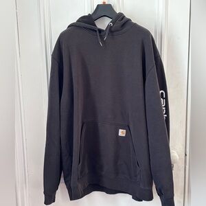 Men’s Carhartt Thrashed Loose Fit Midweight Logo Sleeve Graphic Sweatshirt 2XL T